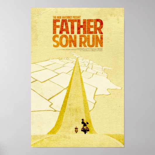 Vader Son Run : officieel Poster film (Voorkant)
