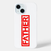 Vader Stempel Case-Mate iPhone Case (Achterkant)