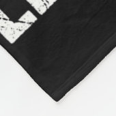 Vader Superheld Badminton Coach Funny Badminton Co Fleece Deken (Hoek)