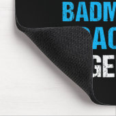 Vader Superheld Badminton Coach Funny Badminton Co Muismat (Hoek)