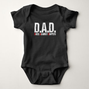 Vader tegen diaper Toddler Pap Baby problemen Romper