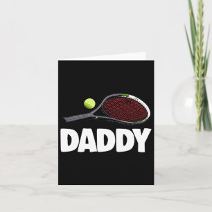 Vader Tennis S Grappige Vrouwen Tennis Play Tees B Kaart