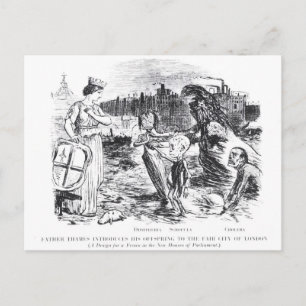 Vader Thames introduceert zijn nageslacht Briefkaart