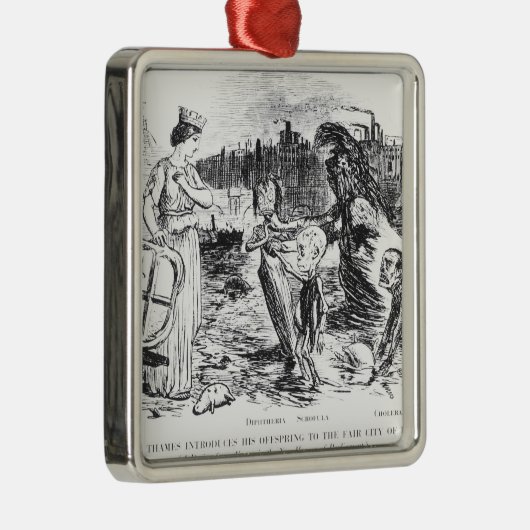 Vader Thames introduceert zijn nageslacht Metalen Ornament (Rechts)