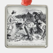 Vader Thames introduceert zijn nageslacht Metalen Ornament (Voorkant)