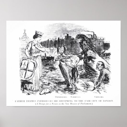 Vader Thames introduceert zijn nageslacht Poster (Voorkant)