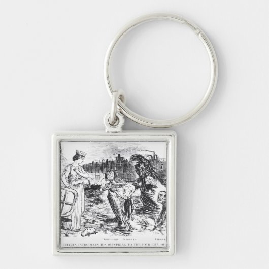 Vader Thames introduceert zijn nageslacht Sleutelhanger (Voorkant)