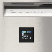 Vader The Noble Element Science Chemistry Fathers Magneet (Insitu (Vaatwasser))