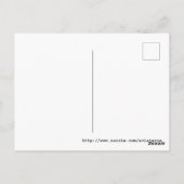 Vader-tijd in nieuwjaarsjaren briefkaart (Achterkant)