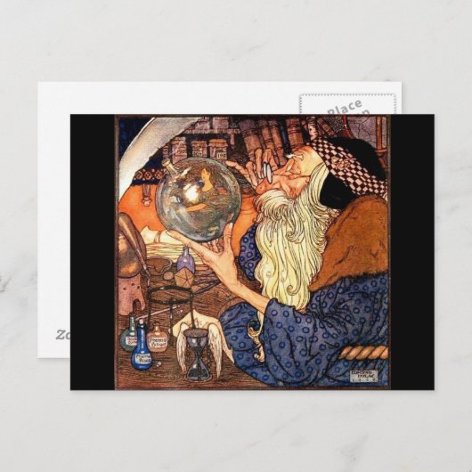 Vader Time  briefkaart (Voorkant / Achterkant)