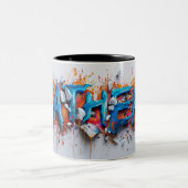 Vader Tweekleurige Koffiemok (Center)