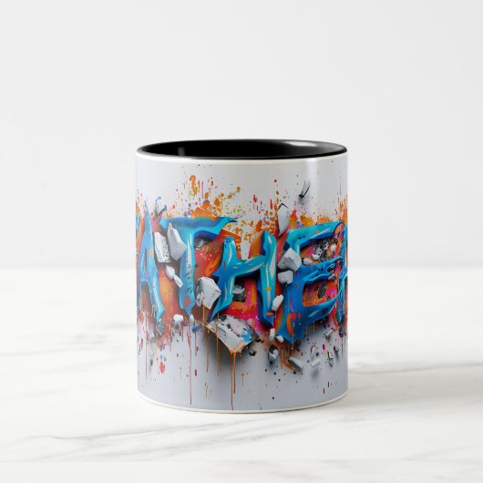 Vader Tweekleurige Koffiemok (Center)