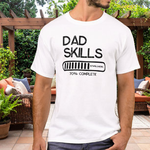 Vader Vaardigheden Downloaden 70 Procent Zwarte Hu T-shirt