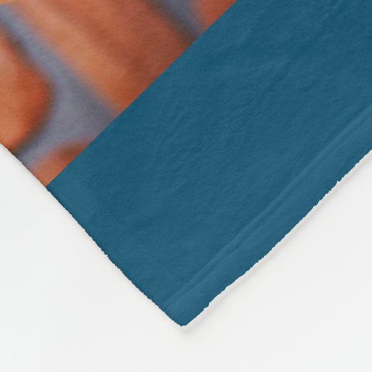 Vader Vader Definitie 6 Foto Collage Blue Fleece Deken (Hoek)