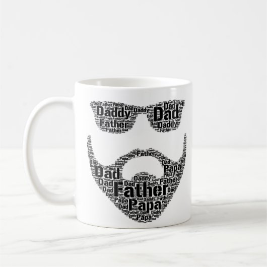 Vader vader Papa Mannen Coffee Cup Mok (Links)