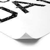 Vader vader papper poster (Hoek)