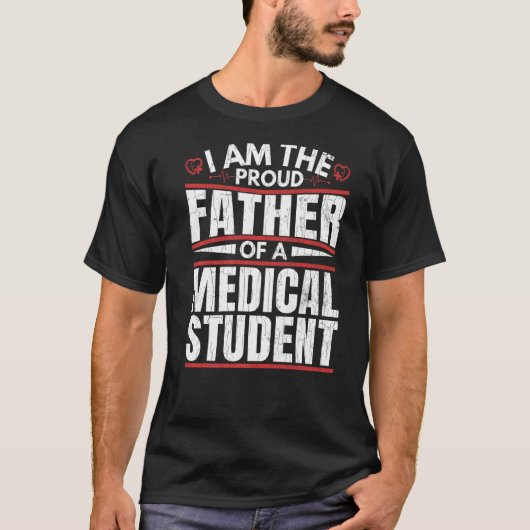 Vader vader van de artsenschool Grafisch T-shirt (Voorkant)