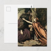 "Vader, Vader, wat brengt hen" van Arthur Rackham Briefkaart (Voorkant / Achterkant)