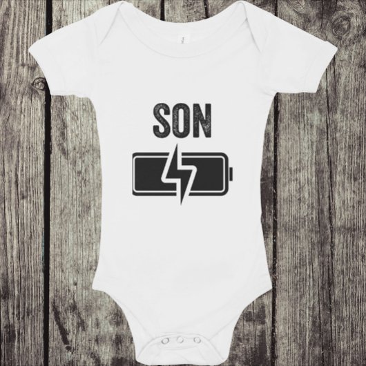 Vader Vader Zoon bijpassende shirt accu grappig