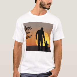 Vader vader Zoon Bond Fathers Dag T-shirt