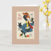  vader Vaderdag Kaart (Gele Bloem)