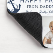 Vader vadersdag fotocollage muismat (Hoek)