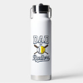 Vader van Ballers Baseball Softbal Vintage Design_ Waterfles (Voorkant)