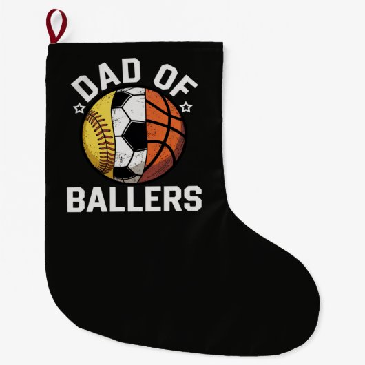 Vader Van Ballers Grote Kerstsok (Voorkant)