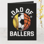 Vader Van Ballers Kaart (Gele Bloem)