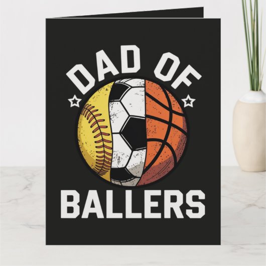 Vader Van Ballers Kaart (Voorkant)