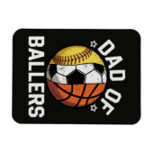 Vader Van Ballers Magneet (Horizontaal)
