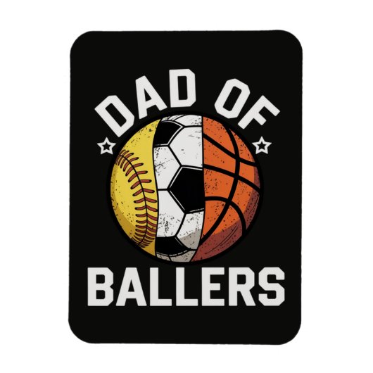 Vader Van Ballers Magneet (Verticaal)