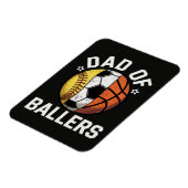 Vader Van Ballers Magneet (Linkerzijde)