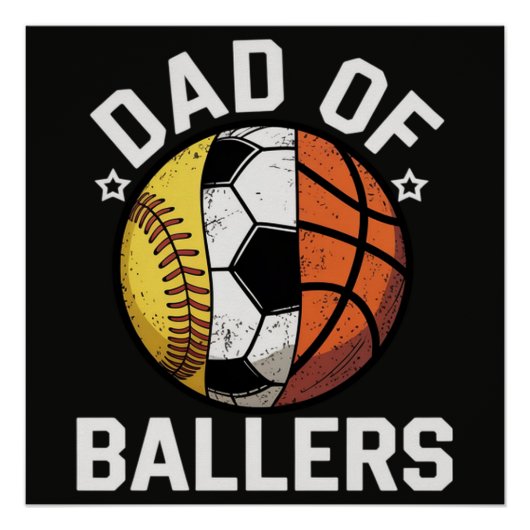 Vader Van Ballers Perfect Poster (Voorkant)