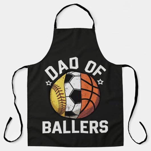 Vader Van Ballers Schort (Voorkant)
