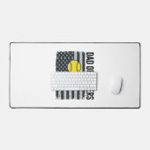 Vader van Ballers Softbal Honkbal Patriottisch Bureaumat (Keyboard & Muis)