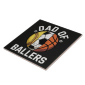 Vader Van Ballers Tegeltje (Zijkant)