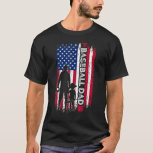 Vader van Baseball Vader Usa Vader van de Baseball T-shirt