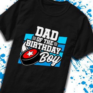 Vader van Birthday Boy Boys Hockey Party Vader T-shirt