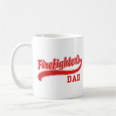 Vader van brandweerman koffiemok (Links)