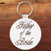 Vader van Bride Classy Browns Sleutelhanger (Voorkant)