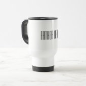 Vader van Bride Travel Mug Reisbeker (Voorkant links)