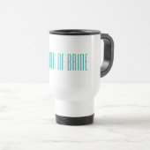 Vader van Bride Travel Mug Reisbeker (Voorkant rechts)