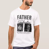 Vader van de afgestudeerden | Dubbele afstuderen T-shirt (Voorkant)