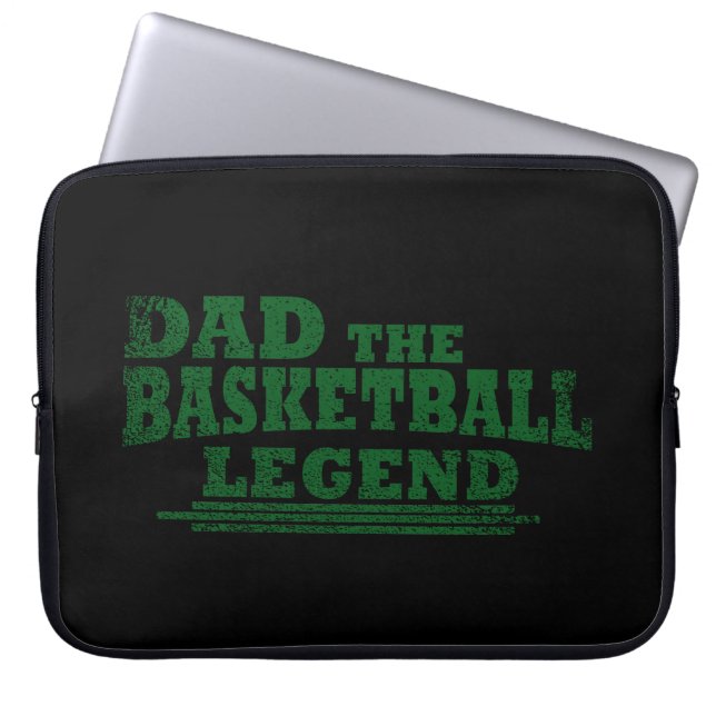 vader van de basketballegende laptop sleeve (Voorkant)
