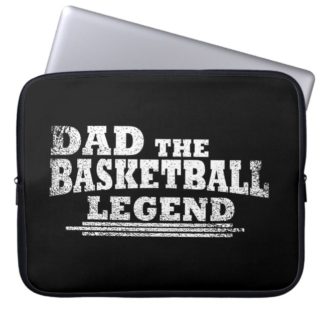 vader van de basketballegende laptop sleeve (Voorkant)