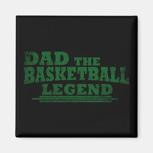 vader van de basketballegende magneet (Voorkant)