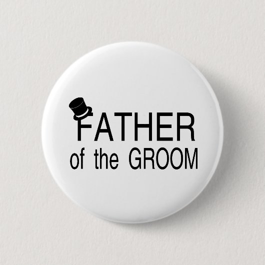 Vader van de bovenhoed ronde button 5,7 cm (Voorkant)