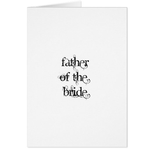 Vader van de Bride (Voorkant)