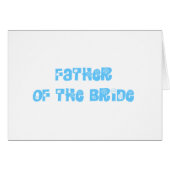 Vader van de Bride (Voorkant Horizontaal)